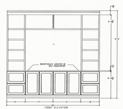 line drawing of doors